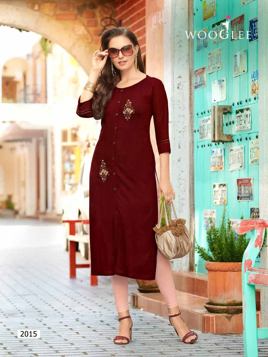 Barbella Vol-2 Rayon Embroidery Kurti Set Barbella Vol-2 Rayon Embroidery Kurti Set